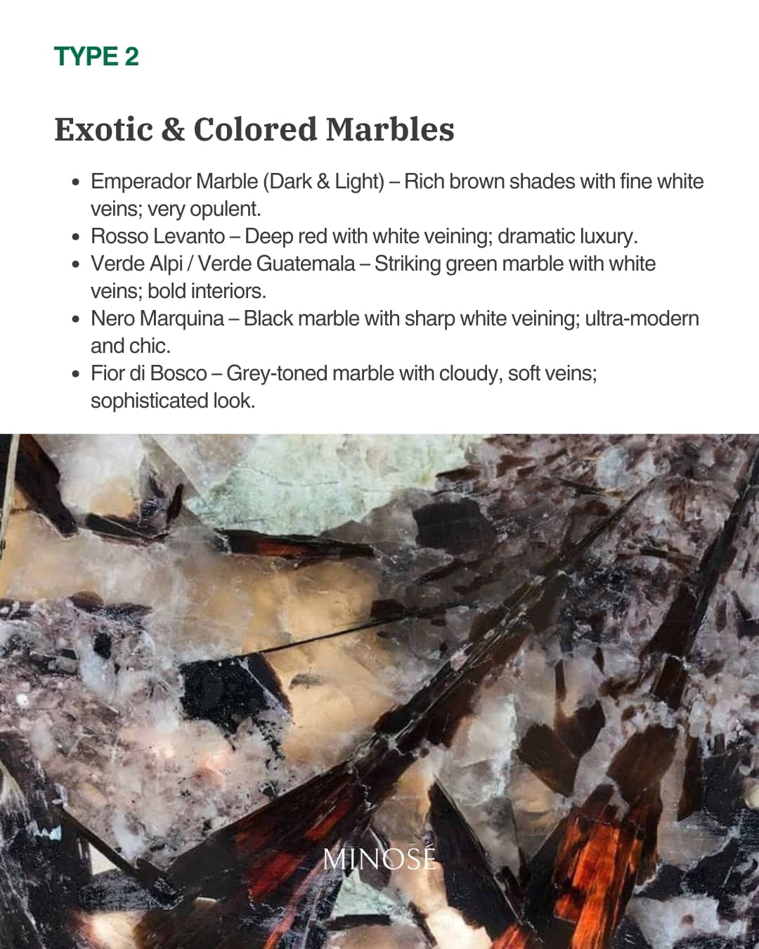 Exotic & Colored Marbles For the Bold