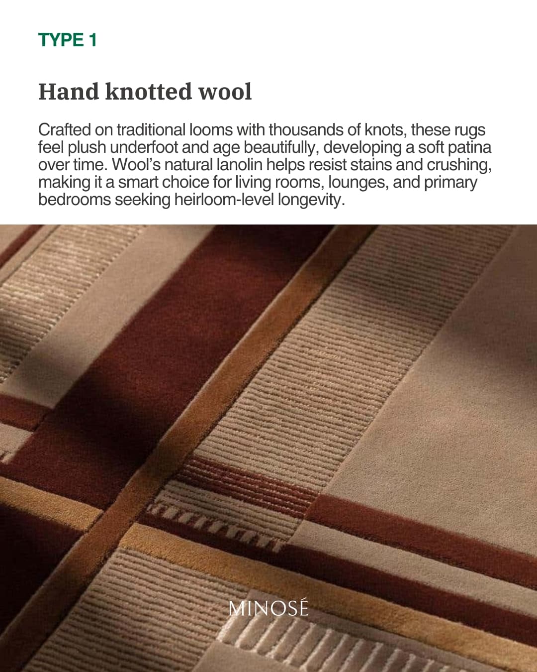Hand-Knotted Wool: The Heirloom Standard