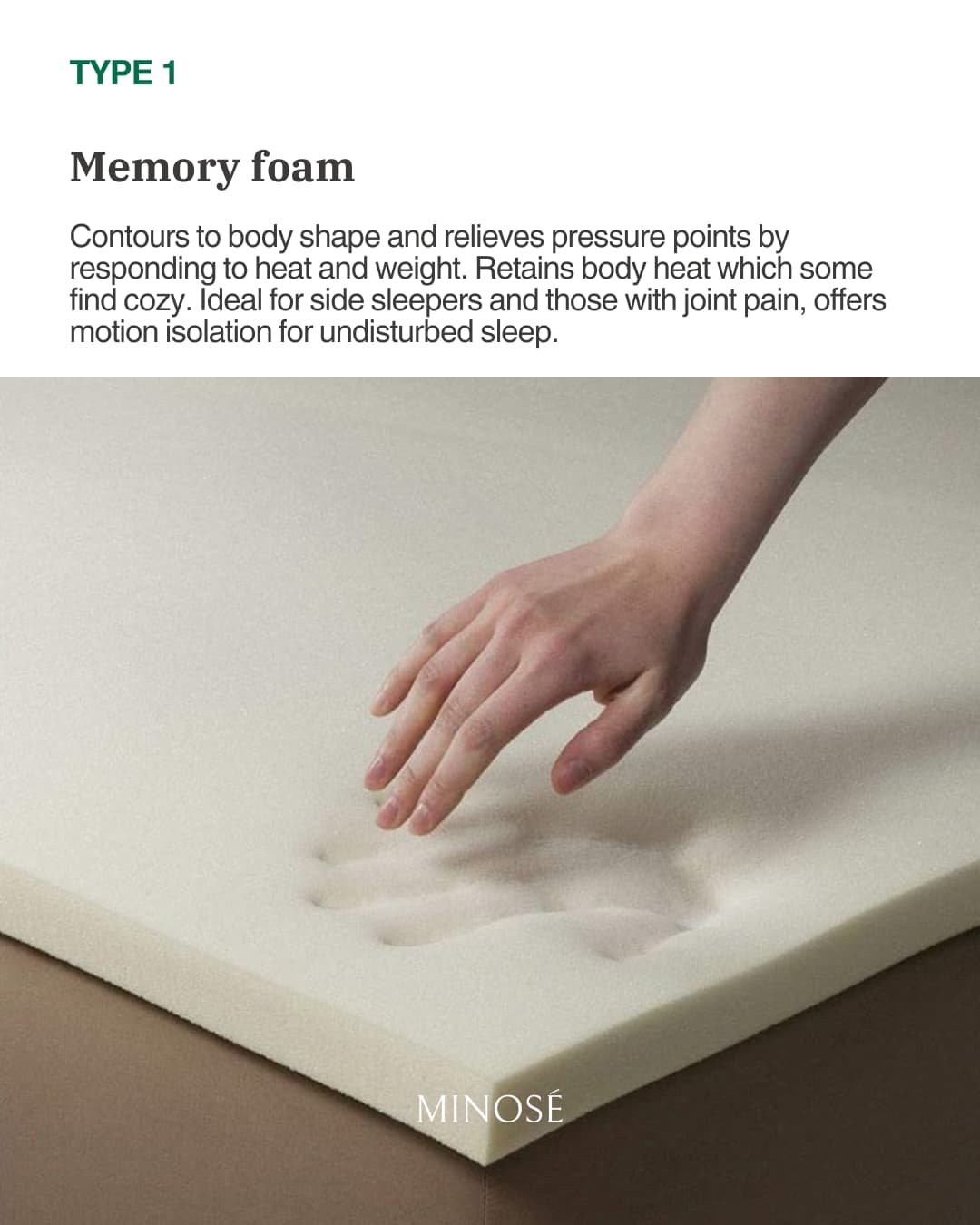 Memory Foam: Personalized Pressure Relief