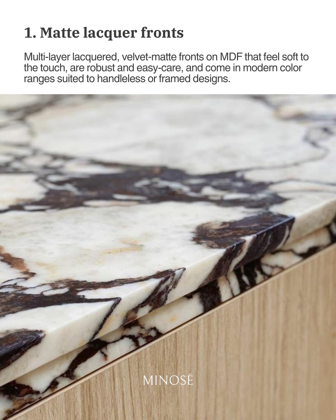 Matte Lacquer Fronts